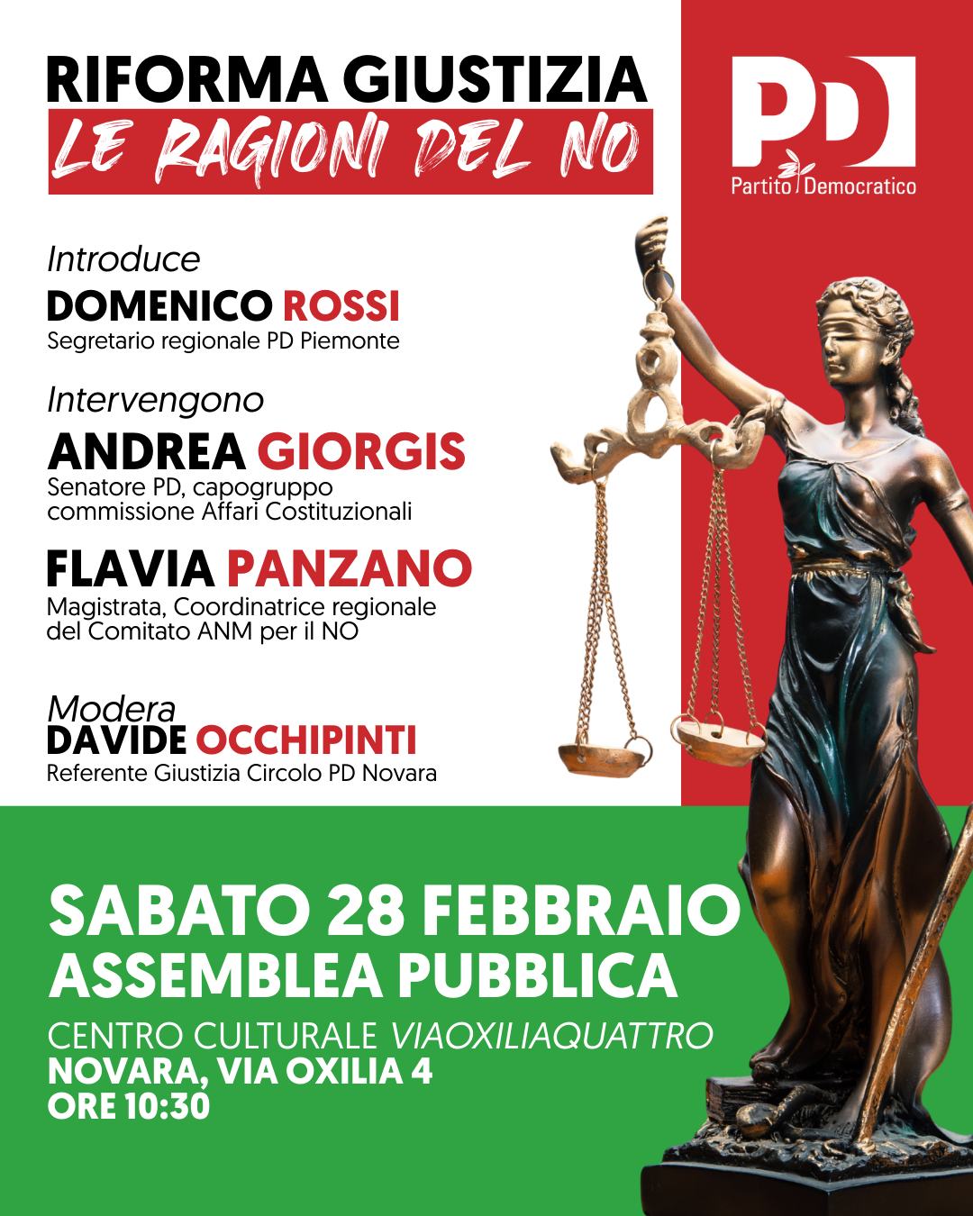 Le ragioni del NO - Novara